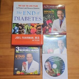 Dr. Fuhrman Diabetes Management and Nutrition Book and DVD Set